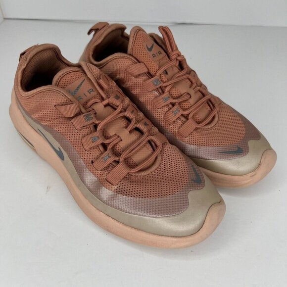 Nike Air Max Womens AA2168-201 Axis Terra Blush Lace Up Size 6.5 Running Shoes - Picture 2 of 9